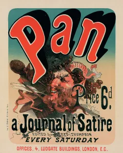Saturday Prints: Affiche pour le journal Pan'