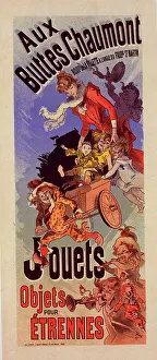Handcart Prints: Affiche pour le Magasin des Buttes Chaumont