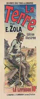 Second Empire Prints: Affiche pour le roman de M. Émile Zola