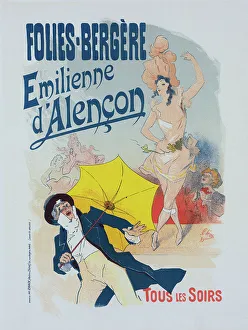Chaix Imprimerie Prints: Affiche pour les Folies-Bergère