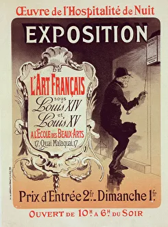 Closed Prints: Affiche pour l'oeuvre de l'Hospitalité de Nuit'. c1898. Creator: Jules Cheret