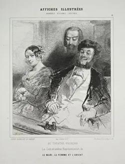 Affiches Illustees. Creator: Paul Gavarni (French, 1804-1866)