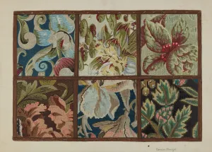 Afghan Gallery: Afghan Throw, c. 1938. Creator: Erwin Stenzel