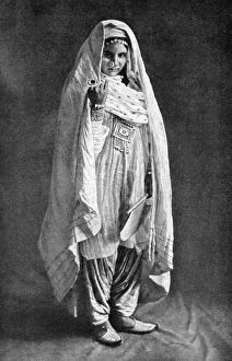 Images Dated 24th November 2007: An Afghan woman, 1922.Artist: Holmes & Co