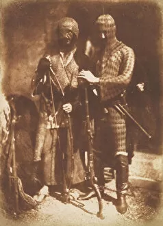 Adamson Hill And Gallery: Afghans, 1843. Creators: David Octavius Hill, Robert Adamson, Hill & Adamson