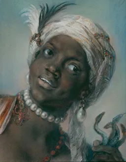 Africa. Artist: Carriera, Rosalba Giovanna (1657-1757)