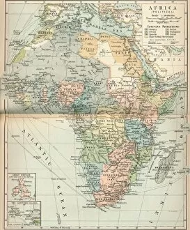 Dr Hf Helmolt Collection: Africa (Political), c1902, (1903)