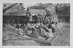 Jean Blackwell Hutson Division Prints: African American girls playing games, 1922. Creator: Unknown