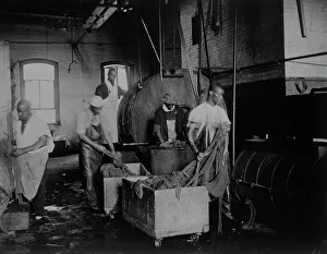 Cyanotypes 1890 1900 Gmgpc Prints: African American workers doing laundry at the Bureau of Engraving & Printing