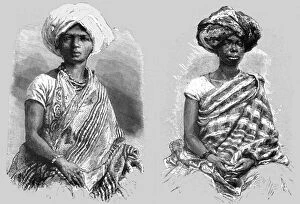 Head Dress Collection: African Belles in Brazil; Rio De Janeiro and the Organ Mountains, 1875