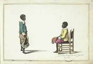 Geesie Ter Burch Prints: Two African boys, 1654. Creator: Gesina ter Borch