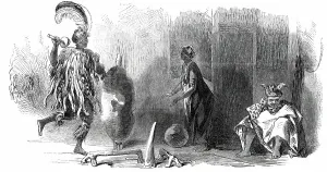 Zulus Prints: The African Exhibition, at the Cosmorama, Regent-Street, 1850. Creator: Unknown