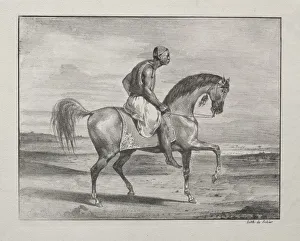 1798 1863 Prints: African on Horseback, 1823. Creator: Eugene Delacroix (French, 1798-1863)