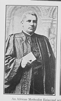 Fa Davis Company Prints: An African Methodist Episcopal Bishop, 1916. Creator: Unknown