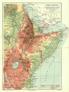 Victoria Nyanza Prints: Afrique Orientale; Le Nord-Est Africain, 1914. Creator: Unknown
