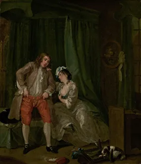 Stocking Prints: After, 1730-1731. Creator: William Hogarth