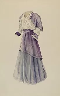 Afternoon Gown, c. 1936. Creator: Ray Price