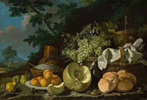 Melon Gallery: The Afternoon Meal (La Merienda), ca. 1772. Creator: Luis Melendez