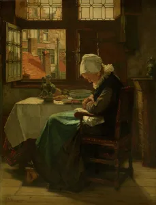 Open Window Prints: Afternoon Nap. Creator: Jan Antoon Neuhuys