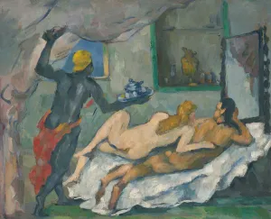 In The Bed Prints: Afternoon in Naples (L Apres-midi a Naples), c. 1875. Artist: Cezanne, Paul (1839-1906)