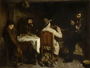 Afternoon in Ornans (Une apres-Dinee a Ornans), 1849