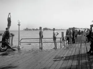 Diving Prints: Afternoon plunge, Ste. Claire (i)