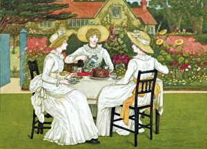 Pouring Gallery: Afternoon Tea, 1886