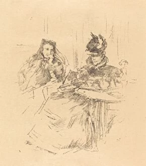 Afternoon Tea Gallery: Afternoon Tea, 1897. Creator: James Abbott McNeill Whistler