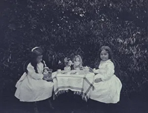 Platinum Prints 1900 Gmgpc Prints: Afternoon tea, c1900. Creator: Unknown
