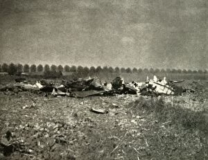 Bt Batsford Ltd Gallery: And Afterwards: The End of a Heinkel in a French Field, 1939-1940, (1941). Creator: Unknown