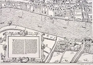 Agas Map of London, c1561