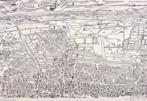 Images Dated 6th June 2018: Agas Map of London, c1561