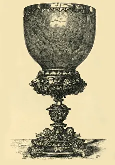 Sampson Low Prints: Agate cup, (1881). Creator: W. M. McGill