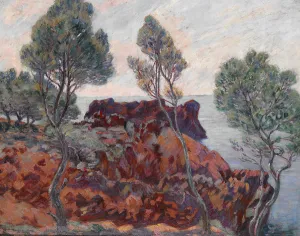 Agay - Les Roches Rouges, 1907. Creator: Armand Guillaumin