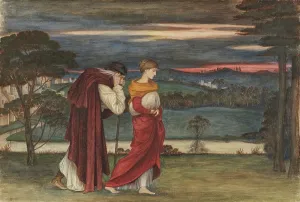 Pre Raphaelites Prints: Age and beauty. Creator: Stanhope (Spencer-Stanhope), John Roddam (1829-1908)