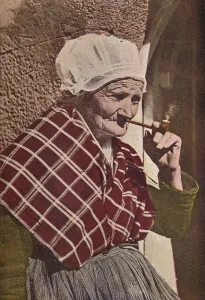 Charles Js Gallery: An Aged Bretonne, c1913. Artist: Charles JS Makin