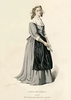 Agnes Collection: Agnes, 1868. Creator: Monnin