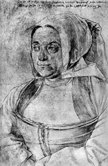 Agnes Collection: Agnes Durer, 1521, (1936). Artist: Albrecht Durer