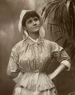 Agnes Collection: Agnes Hewitt, British actress, 1887. Artist: HS Mandelssohn
