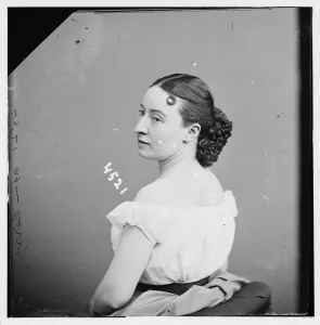 Agnes Perry, between 1855 and 1865. Creator: Unknown
