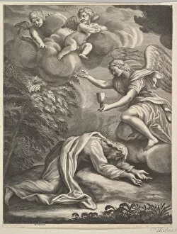 Carlo Maratti Gallery: Agony in the Garden, 1680-1719. Creator: Benoit Thiboust