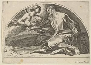Maratti Carlo Collection: Agony in the Garden, 1680-1743. Creator: Robert van Audenaerde
