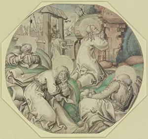 Apostles Prints: Agony in the Garden, c1470. Creator: Unknown
