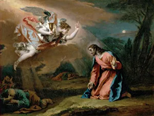 Apostles Prints: The Agony in the Garden, ca 1730
