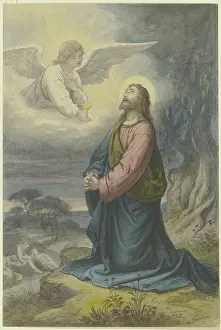 Gethsemane Prints: Agony in the Garden. Creator: Karl Gottlob Schonherr