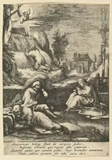 Agony In The Garden Gallery: The Agony in the Garden, from The Passion of Christ, mid 17th century