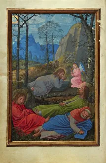 Simon Benig Prints: The Agony in the Garden; Prayer Book of Cardinal Albrecht of Brandenburg