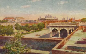 Agra Prints: Agra Fort. (General View). Creator: Unknown