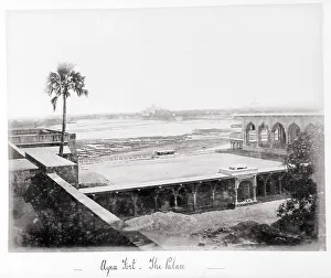 Bourne Samuel Prints: Agra Fort, The Palace, Late 1860s. Creator: Samuel Bourne