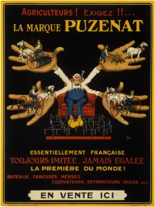Agriculteurs! exigez!!... la marque Puzenat essentiellement francaise. Creator